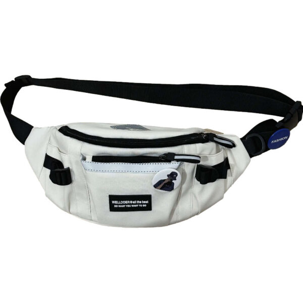Wholesale Waterproof Chest Bag Women's Japanese-style Harajuku Workwear Sports Crossbody Bag Trendy Brand Large Capacity All-match Student Riding Waist Bag