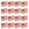 Wholesale American Flag Pin Alloy Metal Craft Flag Brooches
