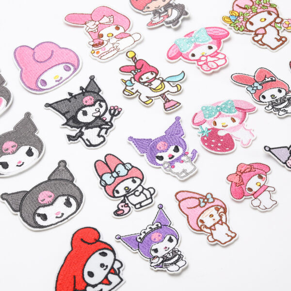 oly-19cce60e921c47516feabf0c68772928 Wholesale super cute pink bunny cloth patch patch DIY patches OLY Exclusive