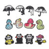oly-19de97a06dba94c73847a069e2c1848e Wholesale Elegant Embroidery Product Computer Embroidery Sticker Small Snake Cloth Sticker Original Black Cat Patch Sticker Magic Panda Bag Decorative Decal