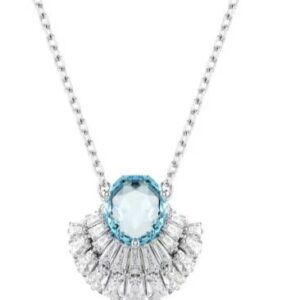 Blue shell necklace