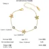 Wholesale Geometric Waterproof Non Tarnish Bracelets For Women In 18K Gold Plated 304 Stainless Steel With Zircon And PVD Coated Finish