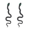 Wholesale hip-hop style detachable high-level sense exaggerated snake earrings female punk personality trendy earrings earrings