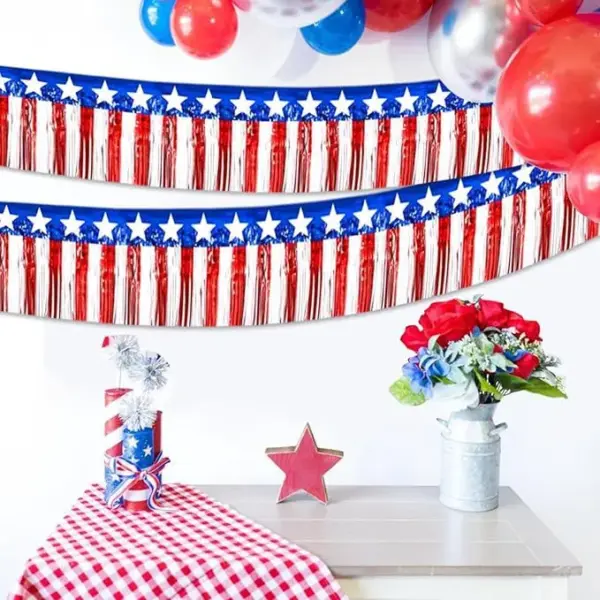 Wholesale Halloween Decoration Rain Curtain Banner American Style Home Garden Arrangement Tassel Garland