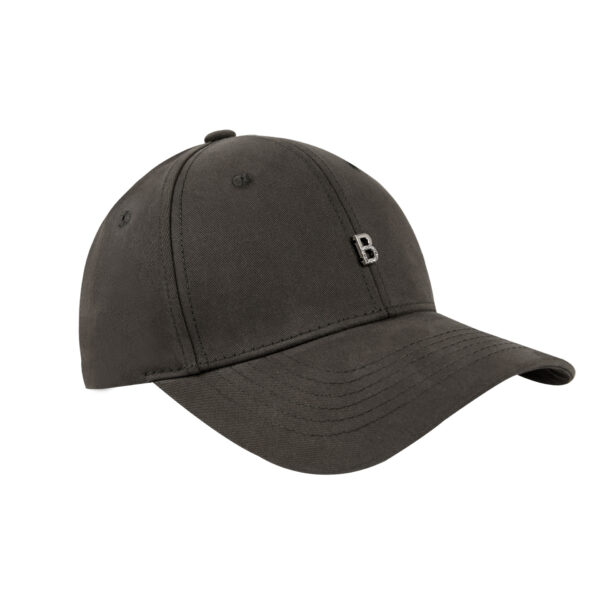 oly-1a861acb573143bd6ef8588e30386dcf Wholesale Spring and summer baseball cap men's and women's solid color metal letter B baseball cap face small wide brim cap women