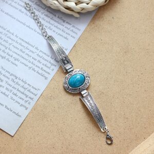 1-Ethnic Oval (Blue)