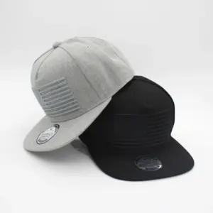 Wholesale Explosions American Flag Stars And Stripes Embroidered Hip-hop Hat Men's And Women's Flat Along Baseball Cap Street Dance Skateboard Hat Tide