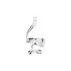 Wholesale Punk Style Snake Shaped Dangle Earrings Multi-Layered Zirconia Clasp Non-Pierced Clip-Ons For Women Animal Pattern Copper