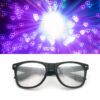 Wholesale Blackt Celebrity Valentine's Day Gift Love Light Diffraction Special Effects Glasses Creative Fireworks Sunglasses