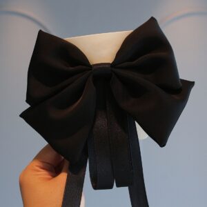 Big bow spring clip [black]]