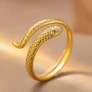 K205 Gold Ring Adjustable
