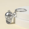 Wholesale Metal baseball cap keychain sports baseball cap keychain pendant accessories