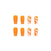 oly-1b6551c4dd984170ac3929cc7cb8341c Wholesale Medium and long ballet armour nail patch wholesale orange ripple gorgeous color fake nails