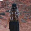 Wholesale Bohemian long feather headband feather hair accessories horse racing long shawl