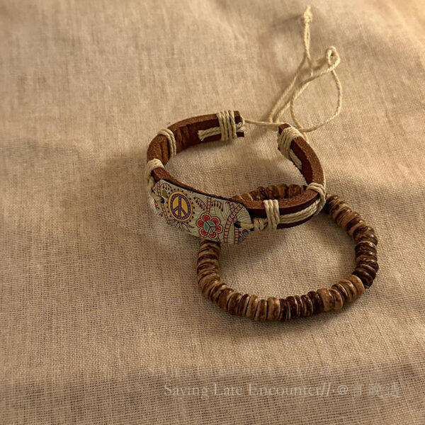 Wholesale Vintage Ethnic Style Cowhide Woven Bracelet Women's Bohemian Style Design Sense Couple's Best Friend Personalized Bracelet