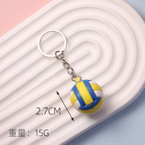 Volleyball keychain