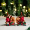 Wholesale Cute Christmas Deer Hair Clip Children's Day Side Corner Adorable Hair Accessories Hairband Hairpins Girls Hair Decorations