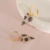 Wholesale 1 Pair Vintage Style Luxurious Commute Heart Shape Copper Drop Earrings