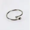 Wholesale 304 Stainless Steel Solid Color Ion Plating (IP) 18K Real Gold Plated Simple Style Classic Style Waterproof Non Tarnish Inlay Gold Open Rings