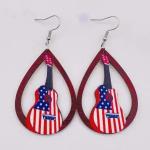 JE0791C / Wooden earrings