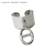 Wholesale PVD Coated Real Gold Plated 14K Gold Geometric Stainless Steel Casual Simple Style Waterproof Non Tarnish Charm Rings
