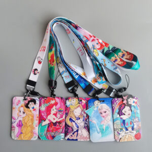 Wholesale Cute cartoon bus card set mobile phone long lanyard Octopus student delivery card work card OLY Exclusive