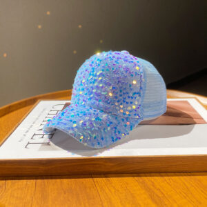 All-inclusive sequins Blue / Adjustable
