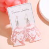 oly-1c9b42d32bb0edd82c99a56b7afd37ef Wholesale Fashion Trend Earrings Creative Acrylic Female Singer Mould Musician Pendant Earrings