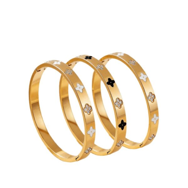 oly-1cad61f3eba57f69cad532ed2ebfea2d Wholesale Stainless steel colorfast jewelry, gold-plated kaleidoscope titanium steel bracelet
