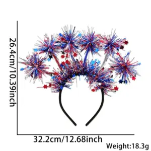Star Rain Silk Ball / Party Headband