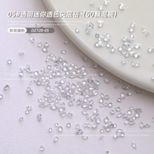Transparent white mixed package (dz720-05)
