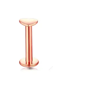 Rose Gold Heart Shape / 1.2*8