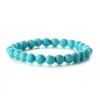 Wholesale Retro Solid Color Beaded Natural Stone Bracelets