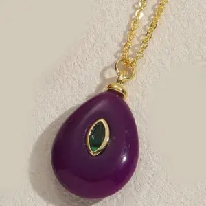 Purple droplet