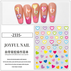 Macaron love sticker (wg2335)