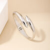 oly-1d87fdf49296462208839b58f4ca60d3 Wholesale 1 Personalized Open Women's Bracelet, Cold Style, Fashionable, Simple, Niche Design, High-End Jewelry