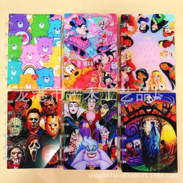 Wholesale Explosions Acrylic Notebook Handbook Handbook Exquisite Loose-leaf Book A7A5 OLY Exclusive