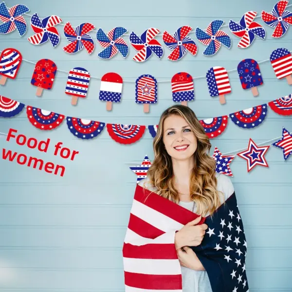 Wholesale Independence Day Paper Banner For Party Decorations, Perfect For Event & Party Supplies