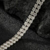 oly-1dd3dbb418626b8181c6a2e46504ad7b Wholesale promotion personality necklace fashion simple double-layer rhinestone necklace adjustable collar necklace