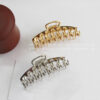 Wholesale 11cm Simple Hairpin Hair Grab Large Shark Clip Metal Disc Hairpin Back Head Clip Hairpin Headwear Clip