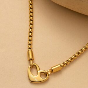 Wholesale  High-grade Valentine's Day Titanium Steel Necklace Forever Love Love Stainless Steel Clavicle Chain