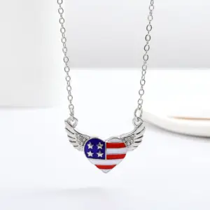 08 White K Wings Peach Heart 3472