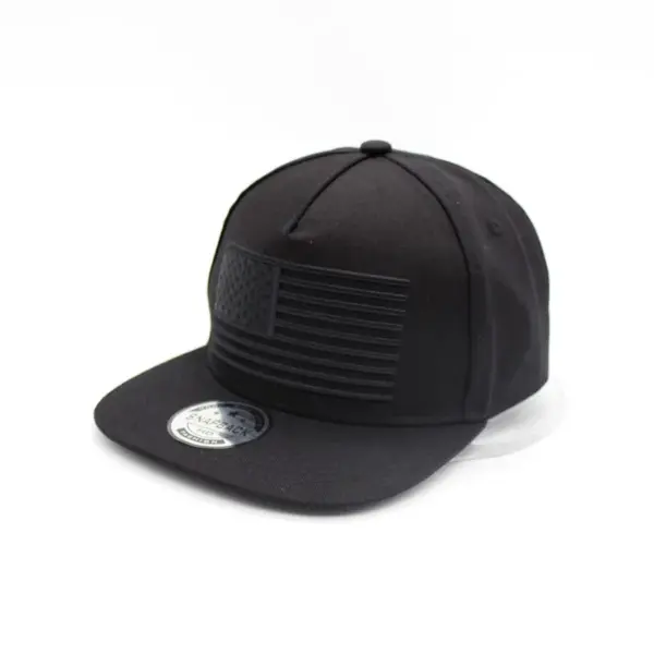 oly-1e65f7bef7512138fbccb4b44abbc37e Wholesale Explosions American Flag Stars And Stripes Embroidered Hip-hop Hat Men's And Women's Flat Along Baseball Cap Street Dance Skateboard Hat Tide