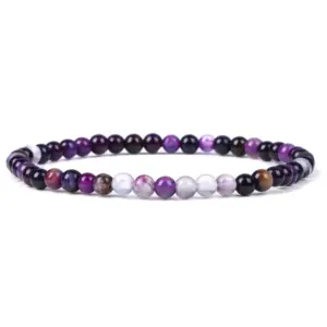 Purple Striped Agate / 19cm