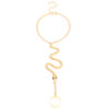 oly-1eb9f14b59e99775f5374a2f143c55d4 Wholesale Halloween Jewelry Niche Elegant Snake Spider Chain Ring Bracelet One-piece Finger Bracelet for Women