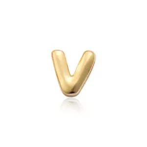 Gold Letter V