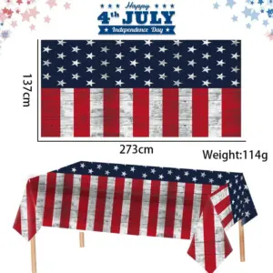 Tablecloth/Backdrop / Vintage American Flag