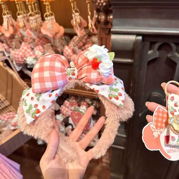 oly-1eee7fa8263caefb14a9d63bd284cf4a Wholesale Hand-made version of spring limited Dijia strawberry valentine's day series hairband cute girl heart gift for girls