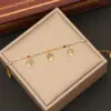 Wholesale PVD Coated 18K Gold Real Gold Plated Star Heart Shape Butterfly Stainless Steel Artistic Commute Waterproof Non Tarnish 304 Stainless Steel Bracelets