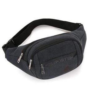 Small canvas front cover Black
